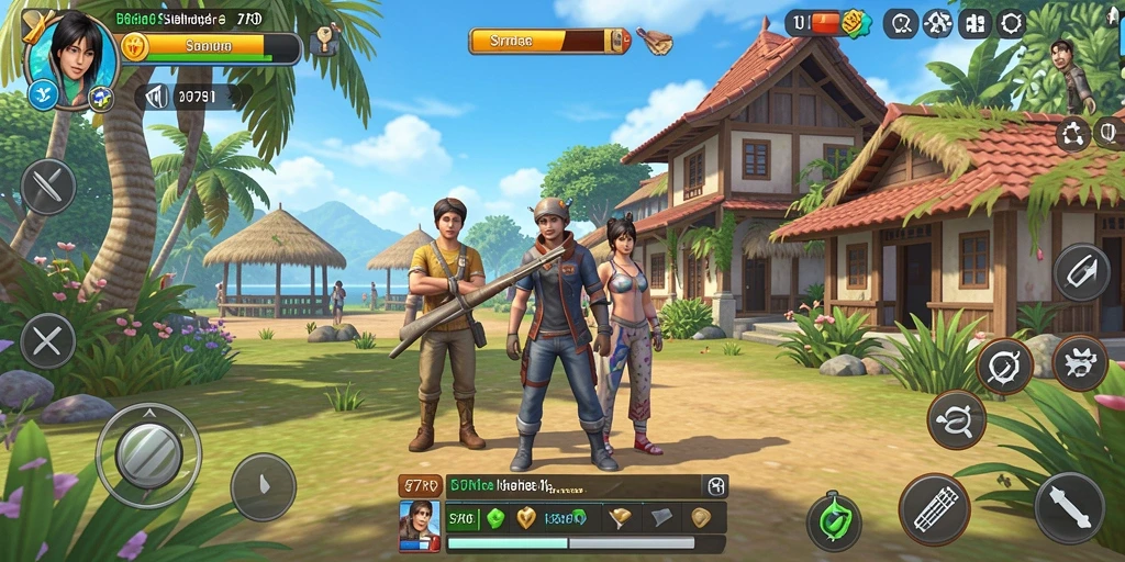 Tampilan gameplay 77RP yang menakjubkan dan interaktif.
