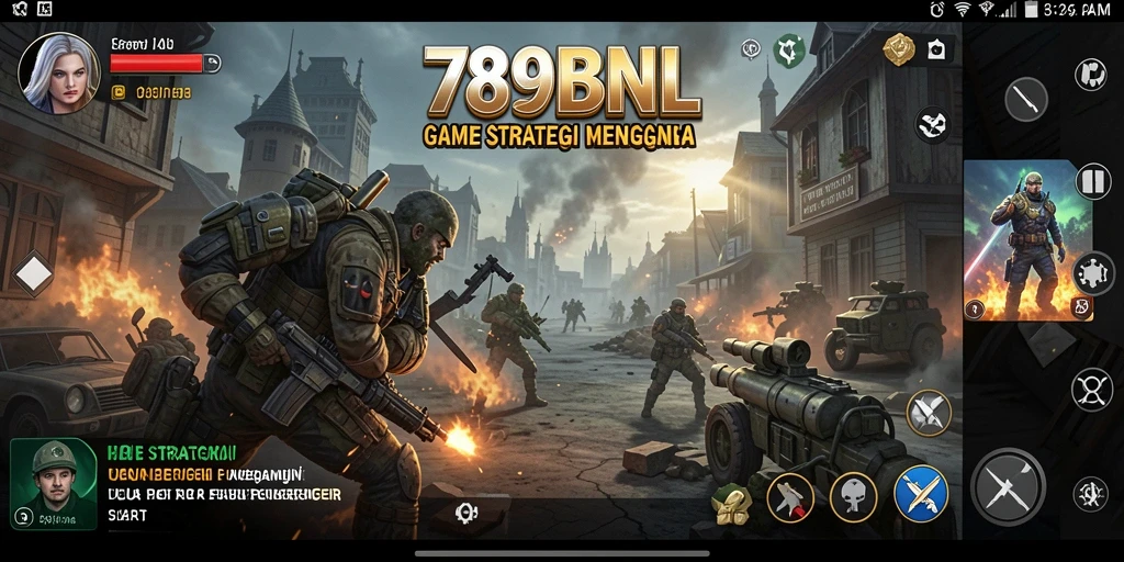 Tampilan gameplay menarik dari game strategi 789BNL.
