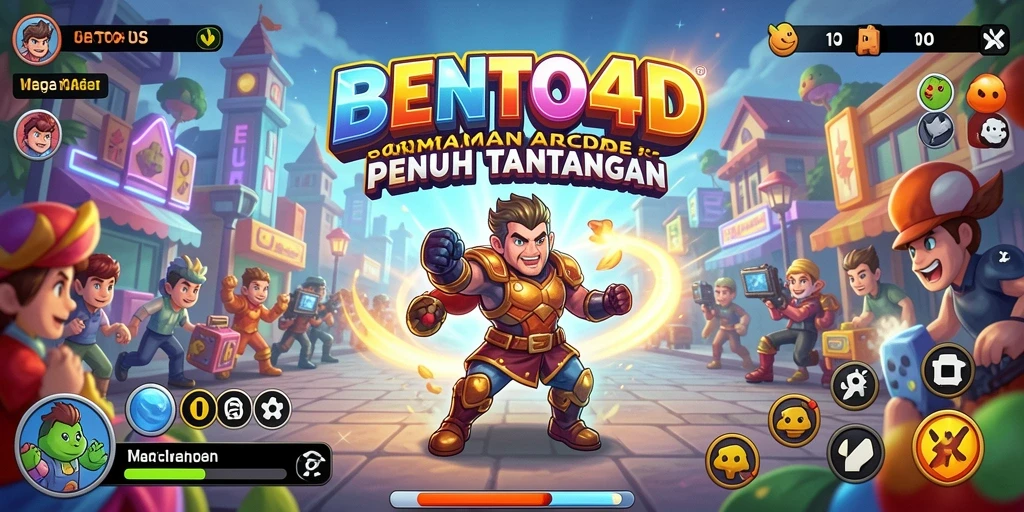 Tampilan menarik dari gameplay BENTO4D yang mengasyikkan.
