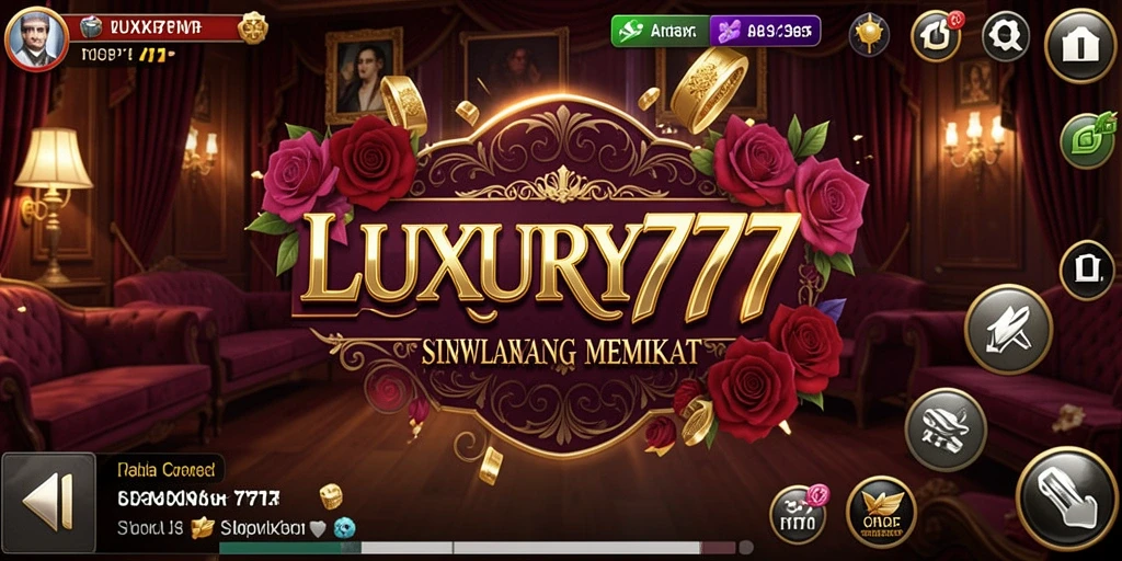 Tampilan gameplay menakjubkan dari LUXURY777 dengan strategi yang menarik.