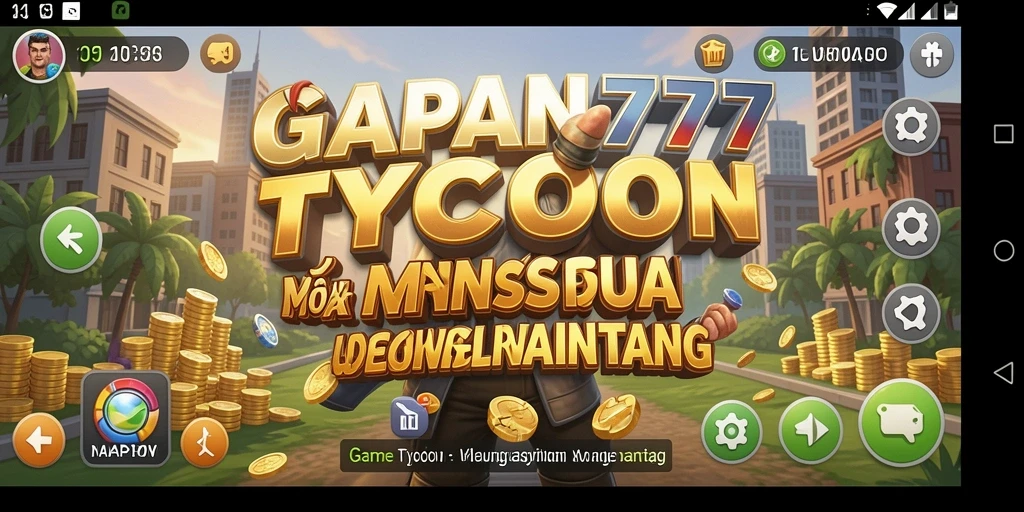 Screenshot utama MAPAN777 menampilkan gameplay Tycoon yang menarik.