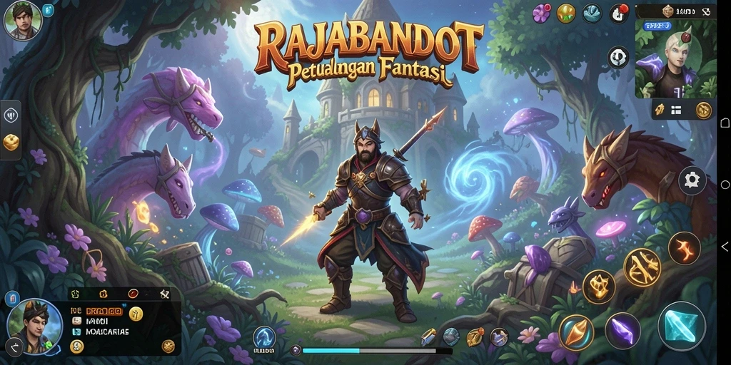 Gameplay RAJABANDOT yang penuh petualangan dan tantangan.