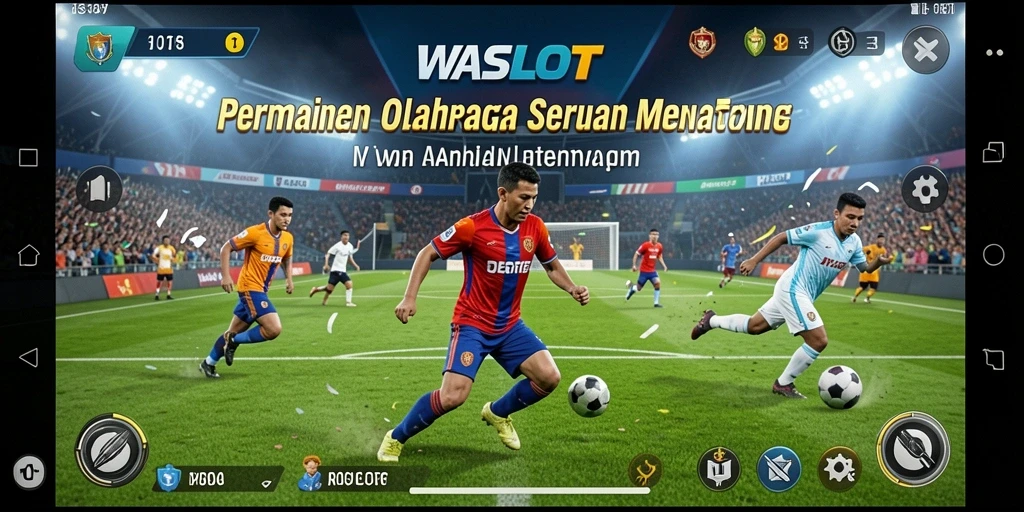 Tampilan gameplay seru dan interaktif dari WASLOT.